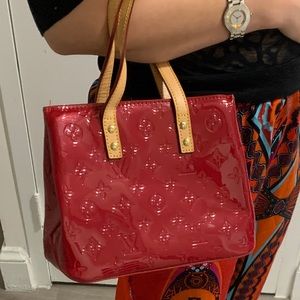 Hot red summer bag